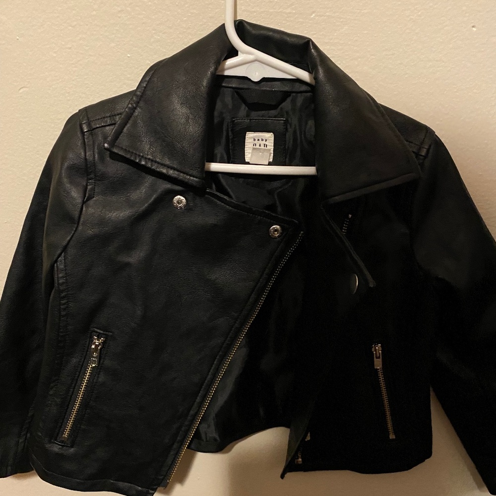 Toddler Gap leather jacket